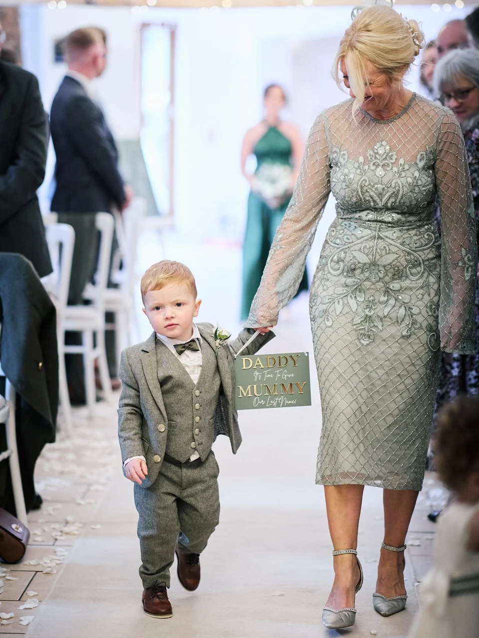 A moment from Taylor & Aiden’s wedding at White Dove Barns
