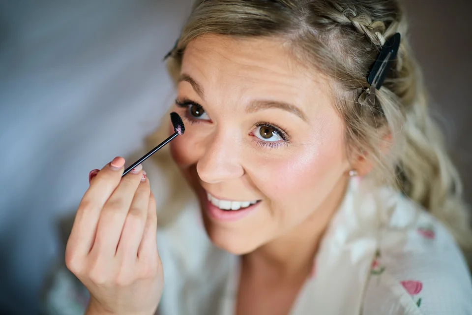 A moment from Abbey & Daniel’s wedding at Bateman’s Barns