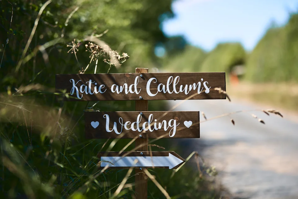 A moment from Katie & Callum’s wedding at Glebe Farm Barn