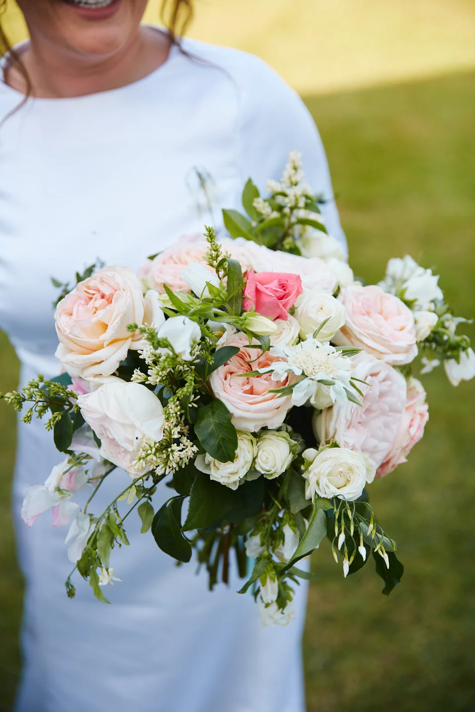 A moment from Jess & Freddie’s wedding at Barnston Lodge