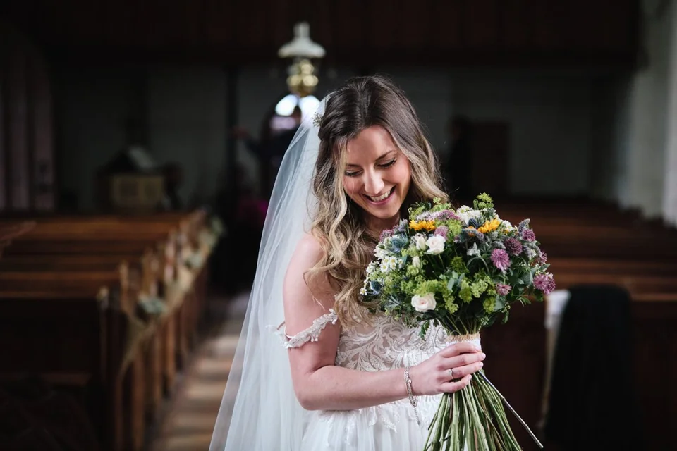 Sophie & Elliott at Glebe Farm Barn