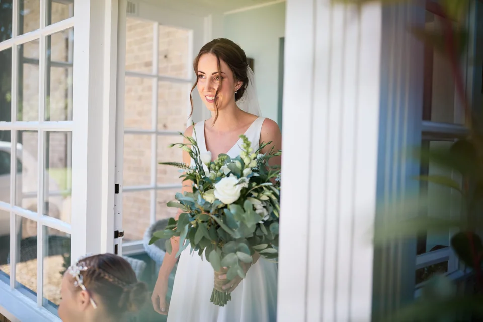 A moment from Alice & Sam’s wedding at The Reading Room